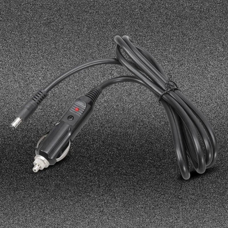 652F Vehicle Power Supply Cord DC5 5x2 DC5521 Connector Adapter 12V Zpaxo