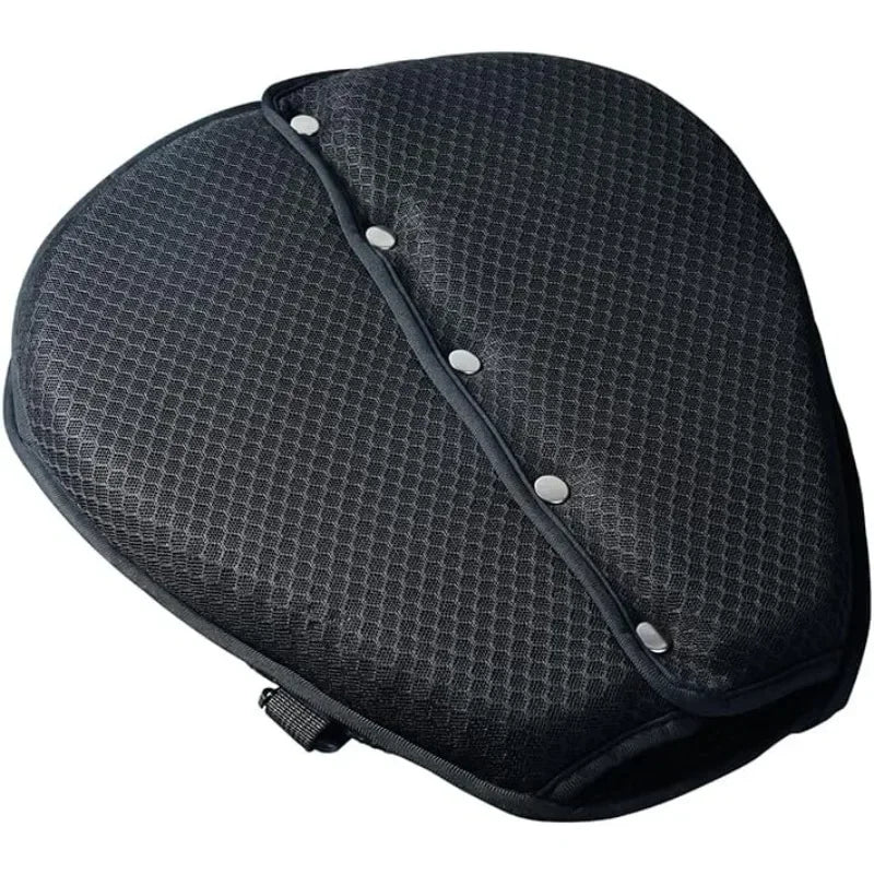 3D Honeycomb Motorcycle Gel Seat Cushion – Breathable Comfort