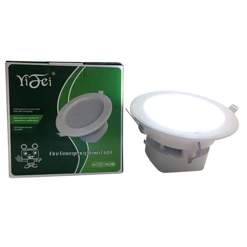 LED Emergency Downlight – 90min Battery Backup Recessed Ceiling Emergency Downlight Zpaxo