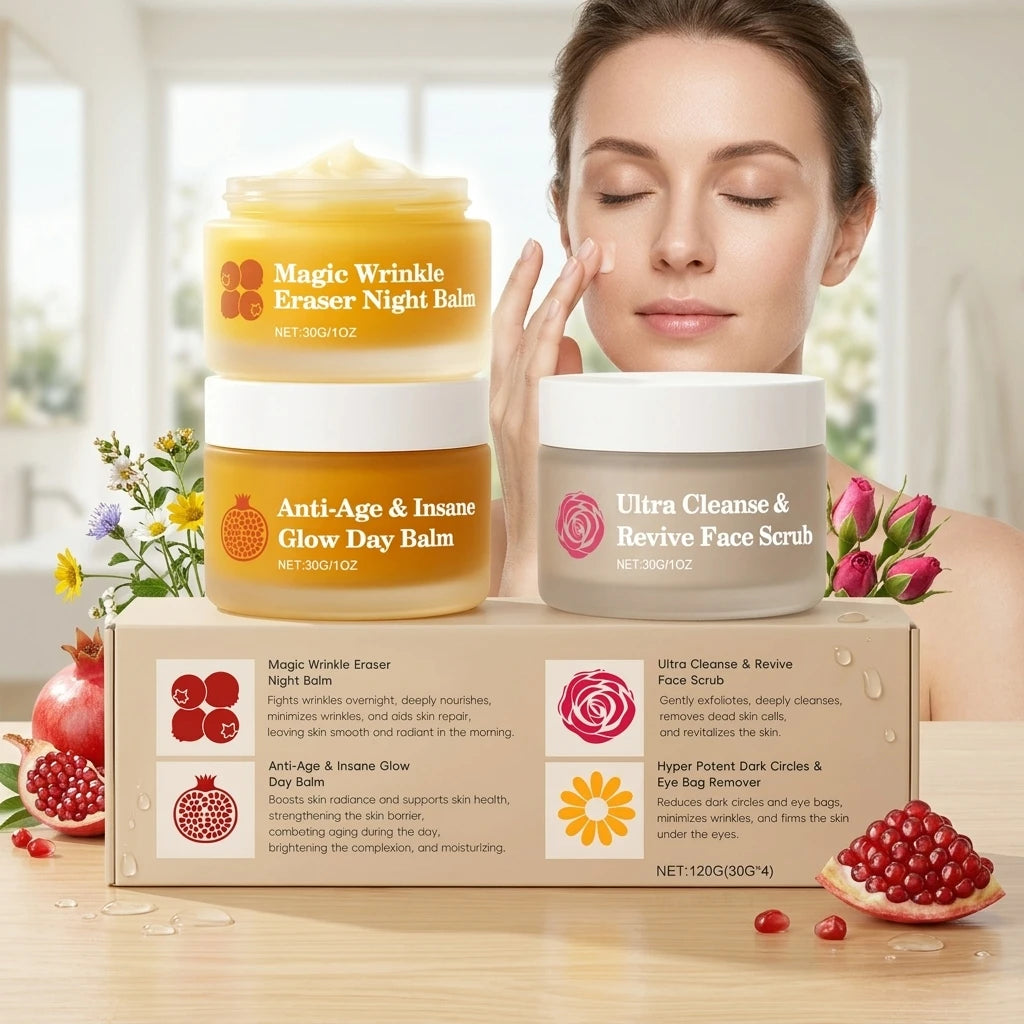 Day & Night Skincare Set – Moisturizing, Brightening & Eye Cream Skincare Set Zpaxo