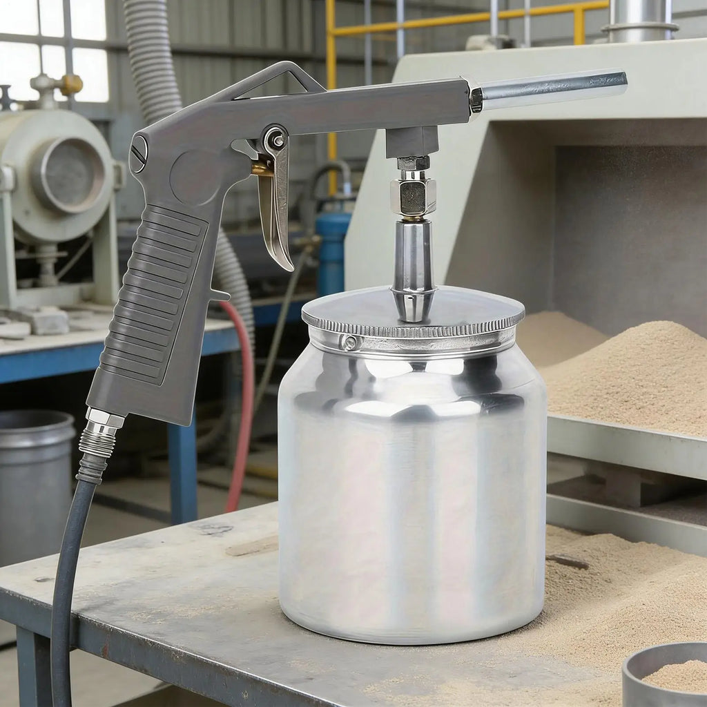 Sandblasting Device Portable Air Powered Heavy Duty Media Blasting
