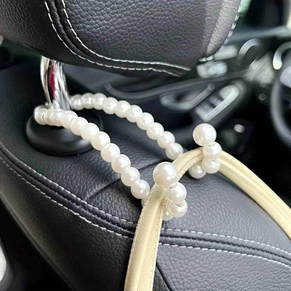 Bowknot Bow Car Hook Durable Elegant Adorable Bow Knot Car Hook Alloy Light Luxury Cute Car Seat Back Hook Zpaxo