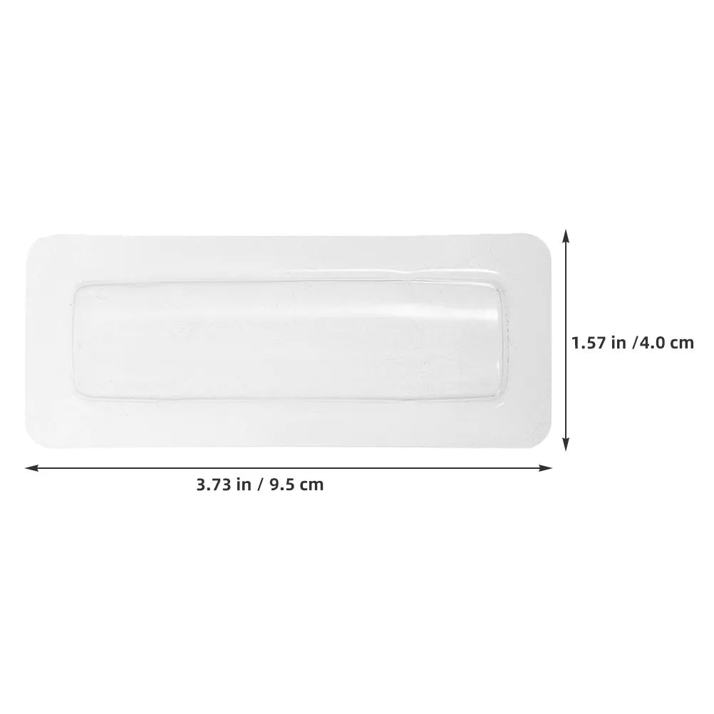 Clear Plastic Lipstick Pouches Money Cash Card Holder Transparent
