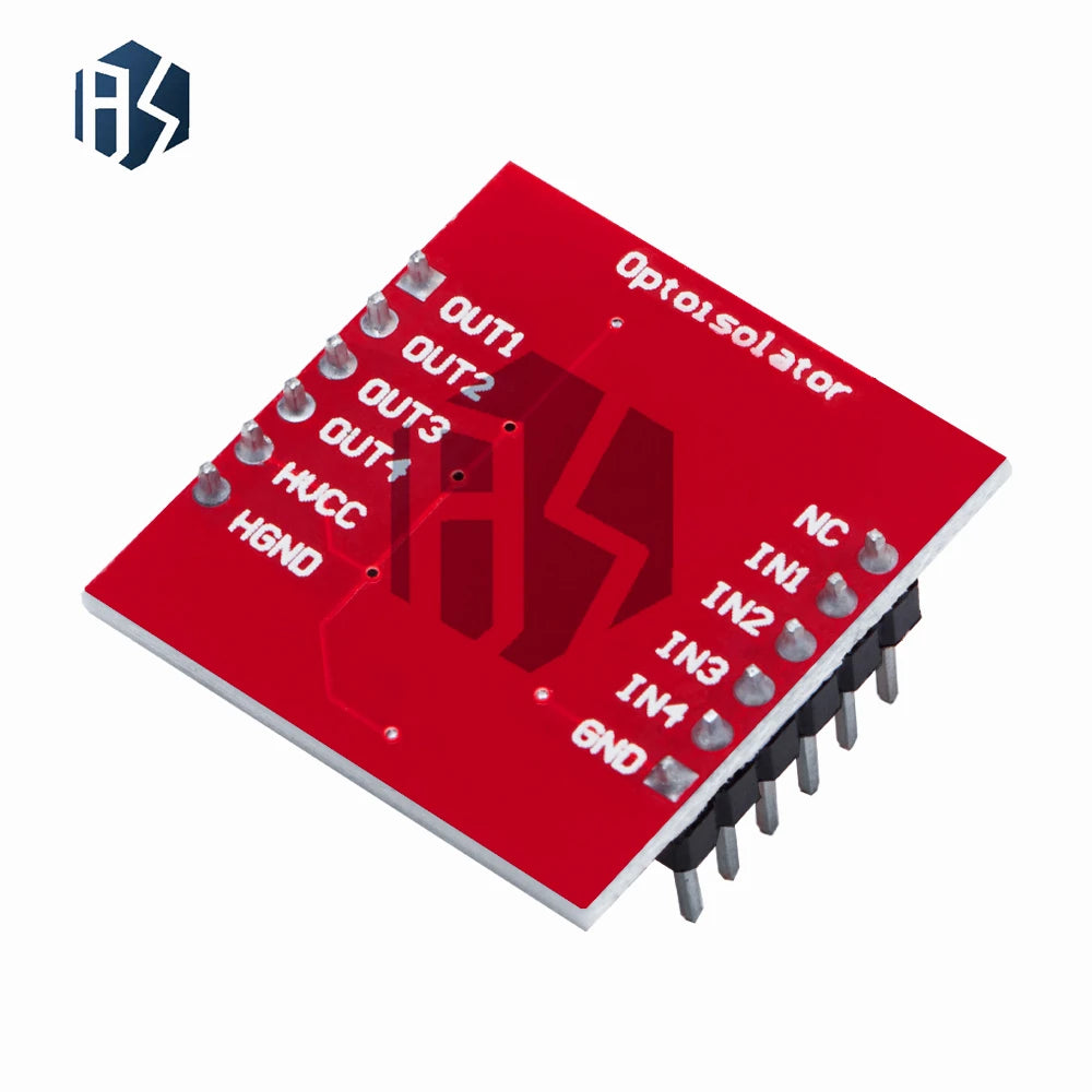 ‌TLP281-4 Industrial IoT Optocoupler Module - 4-Channel 5000Vrms Isolation with Dual-Level Logic Interface for Arduino Zpaxo