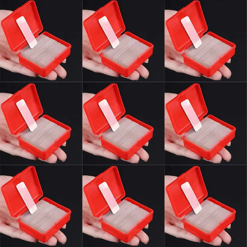 Reusable Double-Sided Adhesive Tape – 60pcs Transparent Strips