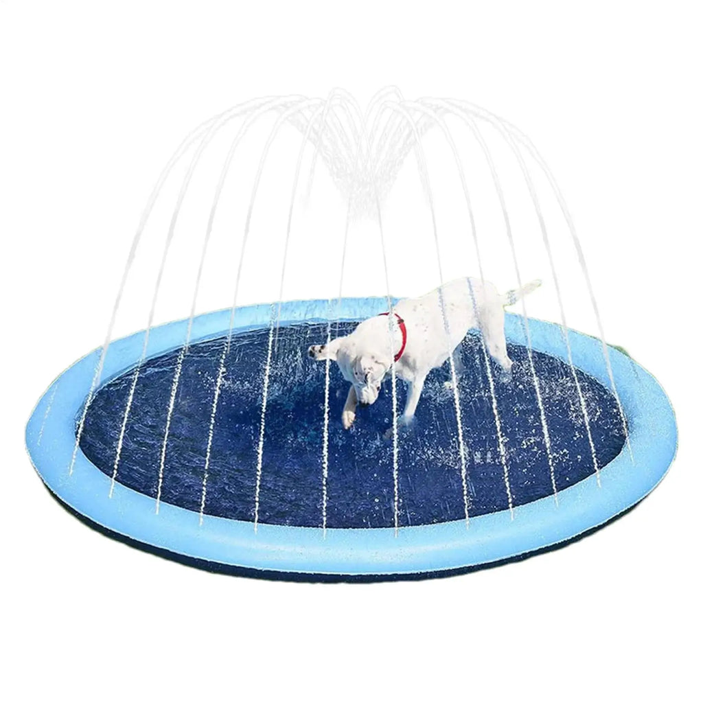 Sprinkler Water Play Mat Kids Reusable Non Slip Outdoor Pad Game Toys