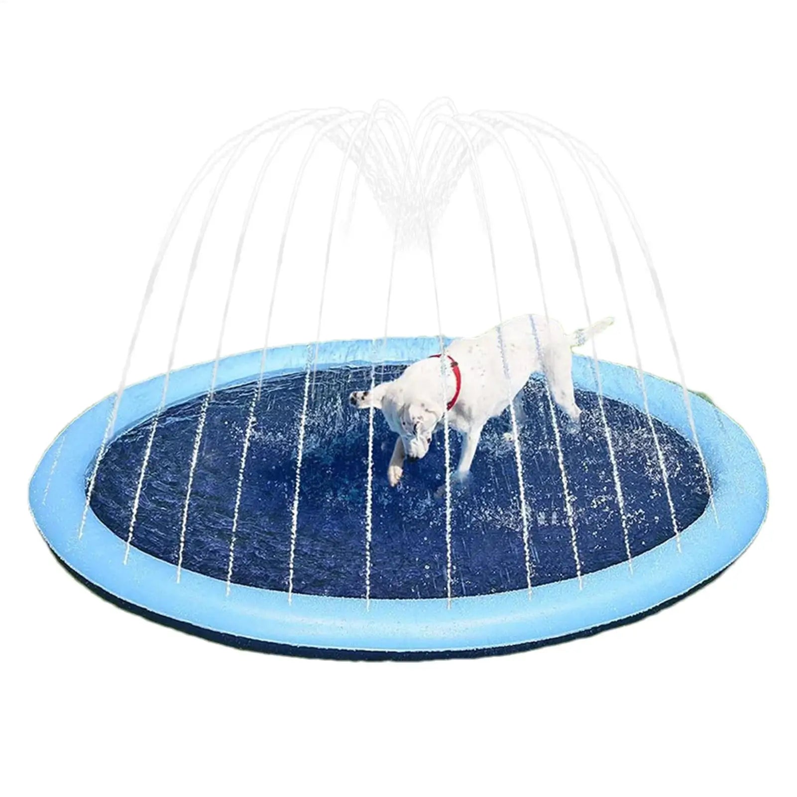 Sprinkler Water Play Mat Kids Reusable Non Slip Outdoor Pad Game Toys