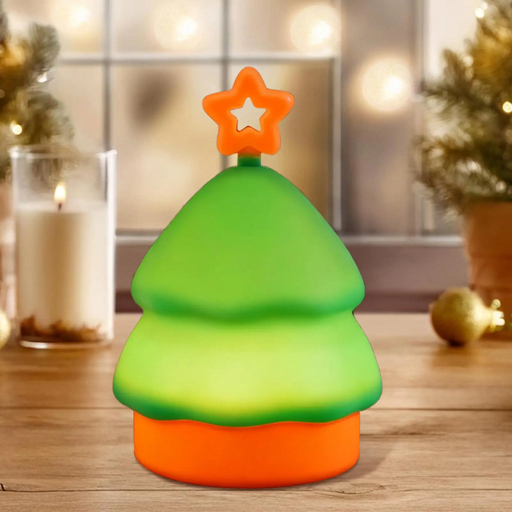 Desk Christmas Tree Lights 3 Levels LED Home Decor RGB Table Lamp