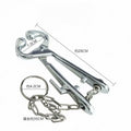 Cattle Nose Plier Chain Stainless Steel Cow Traction Clamp Fixed