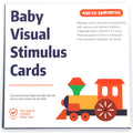 VISUAL CARDS Baby Early Education Training Card Baby Visual Stimulation Black and White Card Tracking Laraca Color Card Zpaxo 12-36M