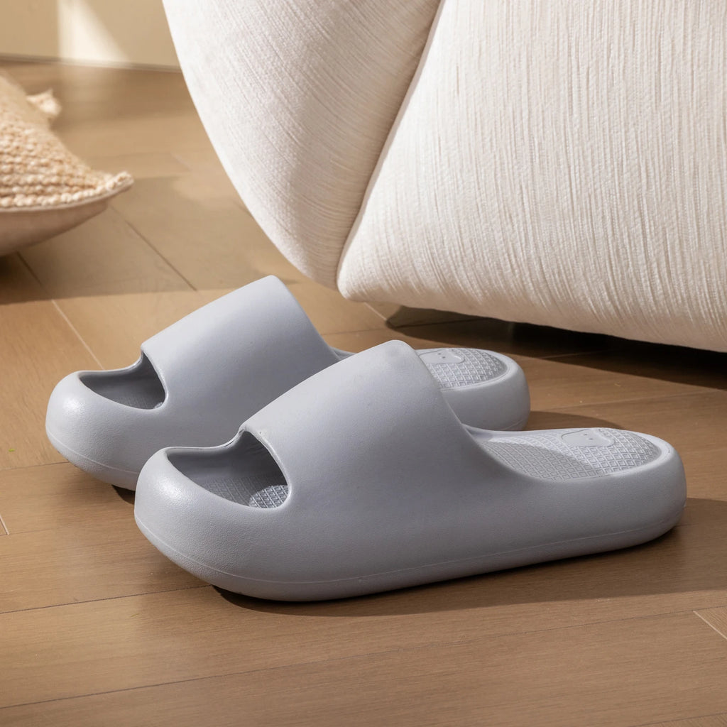 Men's Outdoor Slides Summer EVA Lightweight Thick Sole Air Cushion