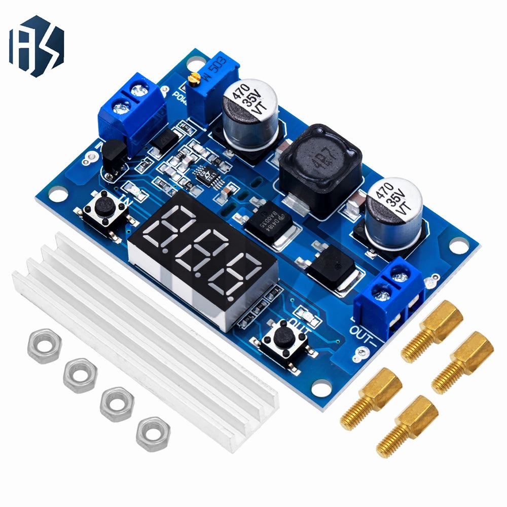 LTC1871 100W Boost Converter Module Digital Voltmeter 3-35V Input 3 Zpaxo