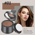 1pc Hair Line Powder Black Brown Root Cover Up Natural Instant Waterproof Hairline Shadow Powder Hair Concealer Coverage Powder Zpaxo Dark brown