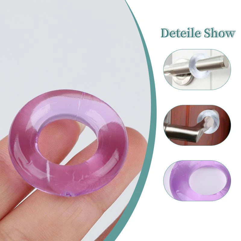 DIY Simple Repair Soft Glue Door Plug Painted Plastic Impact Block Zpaxo