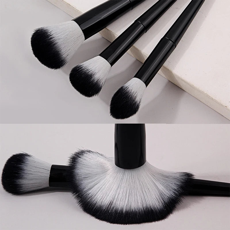 13pcs Makeup Brushes Set Professiona Soft Loose Powder Contouring Eyeshadow Eyeliner Eyebrow Brush Facial Beauty Cosmetics Tool Zpaxo