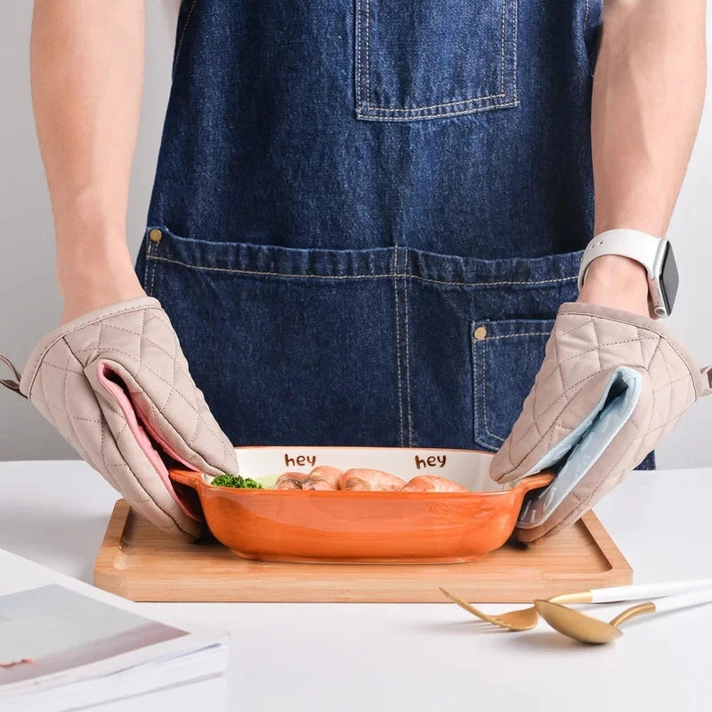 Silicone Oven Glove Mitt – Heat-Resistant Kitchen Potholder