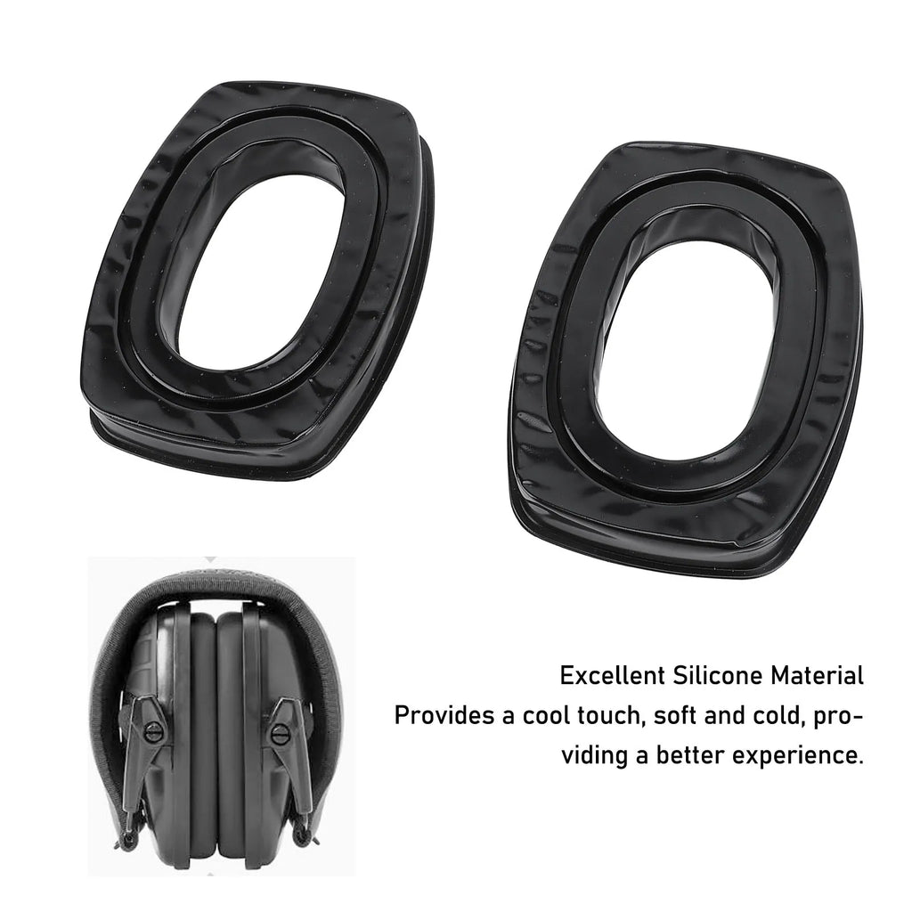 Ear Pad Replacement Cushions Silicone Grooves Design Headset Howard