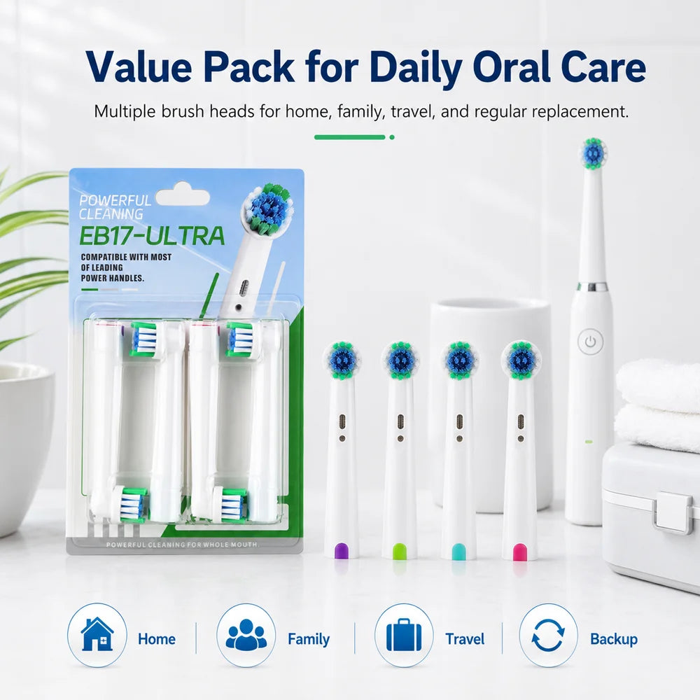 Wholesale 4 8 16 Lot Electric Toothbrush Head Oral B 6000 3000 750 Zpaxo