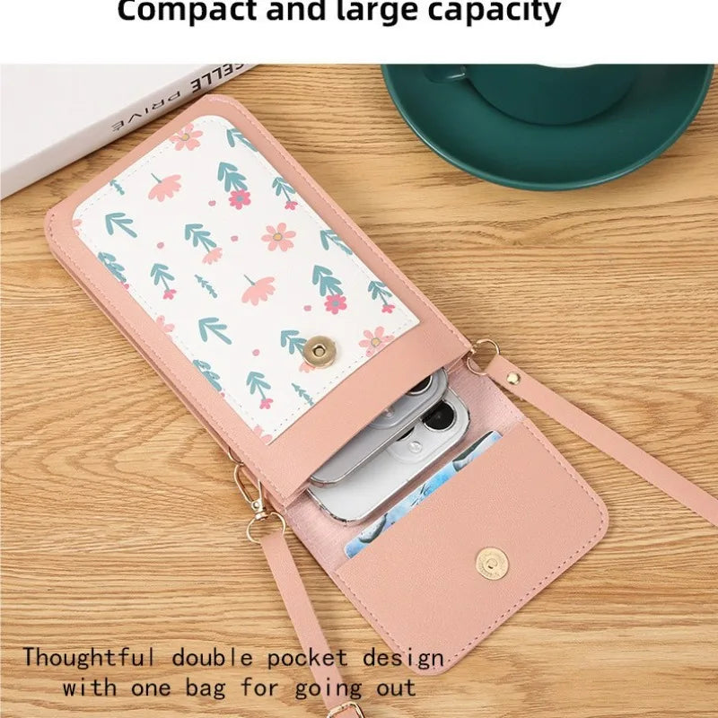 Cute Touch-screen Phone Crossbody Bag Women Fashion Mini Shoulder