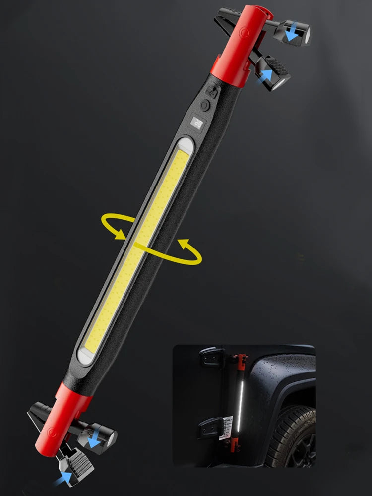 Rechargeable Portable Cordless Underhood Work Lights W Magnetic Base