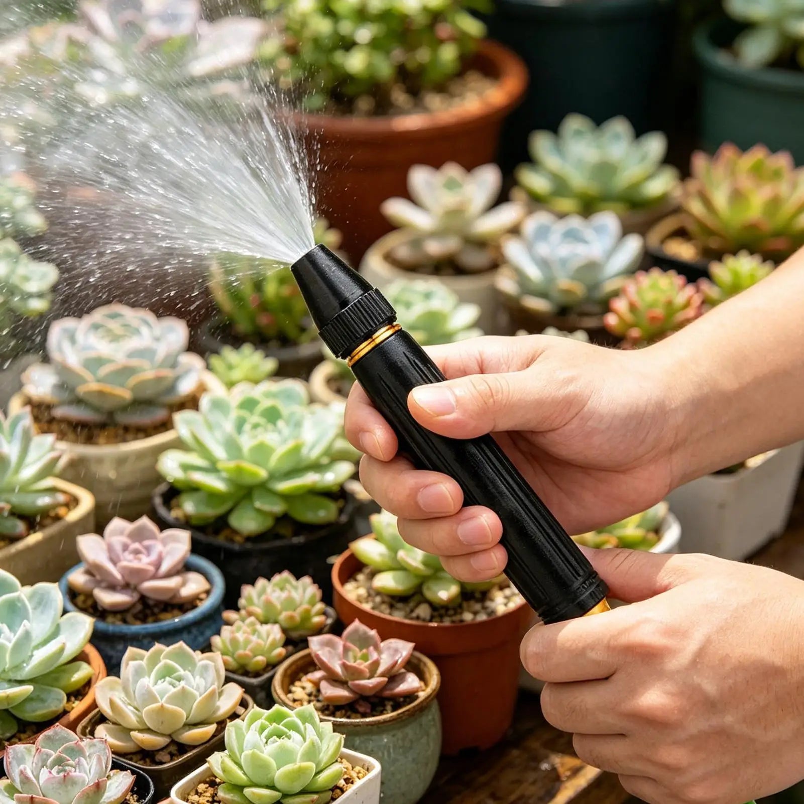 High-pressure Car Wash Water Gun Adjustable Nozzle Powerful Sprayer