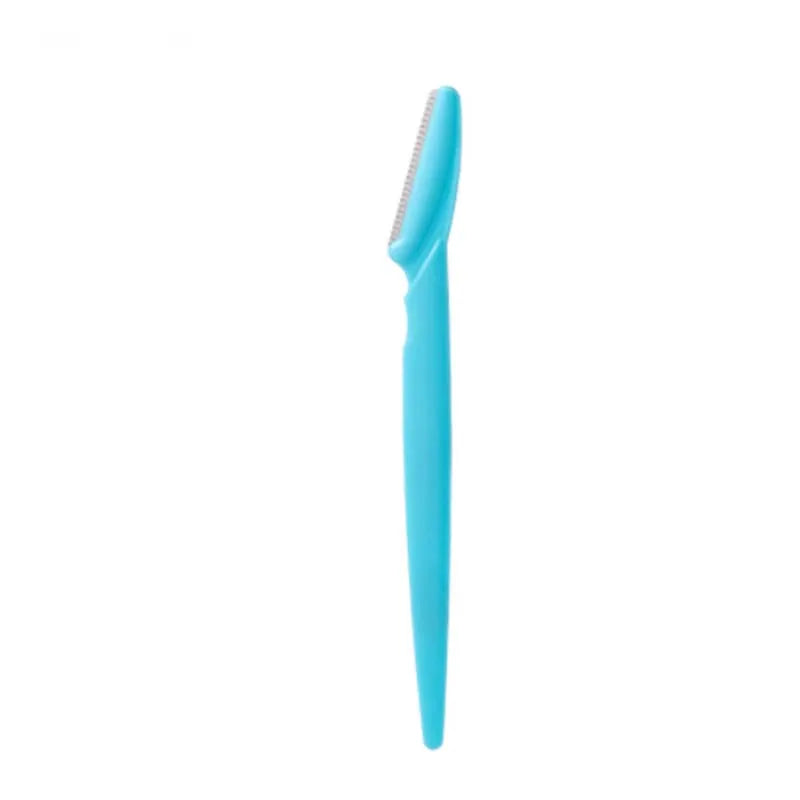 1- Eyebrow Trimmer Razor Safety Eye Brow Shaping Knife Portable Zpaxo 1Pcs Blue