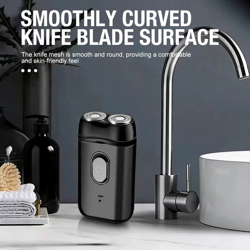 Men's Electric Portable Shaver Double Headed Multi Functional USB