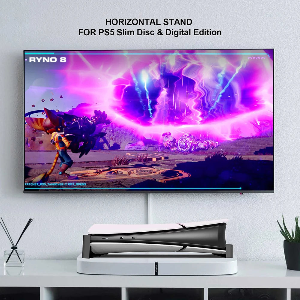 Horizontal Stand Anti-slip Mads Base Holder Accessories Space Saving