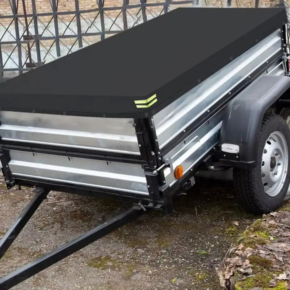 420D Oxford Car Tarpaulin Trailer Cover Universal Waterproof Truck Zpaxo
