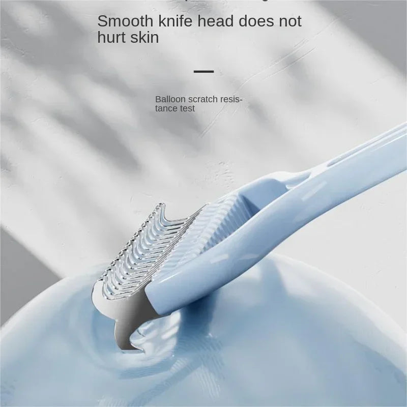 2-in-1 Cat & Dog Grooming Brush – Knot Cutter & Shedding Comb