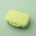 Mini 3-Grid Pill Organizer Case – Portable Weekly Pill Box