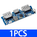 1 Optional 5V 2 4A 18650 Boost Charger Board Dual Type-c Micro USB Zpaxo 1pcs