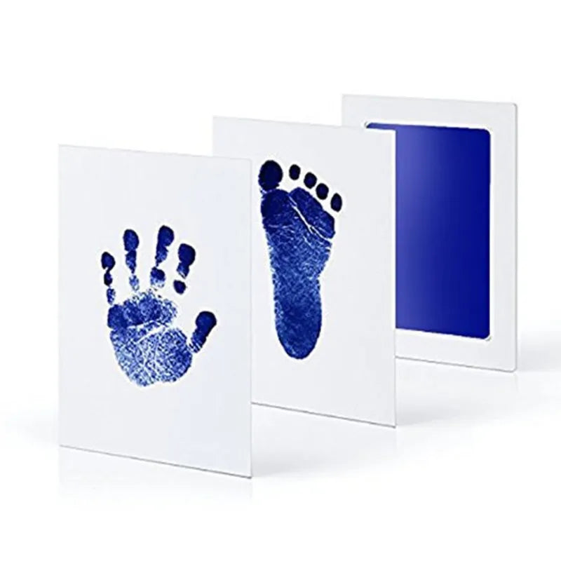 Large Pet Dog Cat Baby Handprint Footprint Contactless Stamp Pad