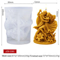 Dancing Couple Silicone Candle Mold for Wedding Valentine's Day DIY Aroma Soap Wax Gypsum Plaster Craft Ornament Mold Home Decor Zpaxo JZB-0360