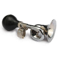 Bicycle Snail Air Horn Loud Full Mouthed Bicycle Cycle Bike Retro Bugle Trumpet Bell Mountain Bike Riding Bicycle Accessories Zpaxo Silver