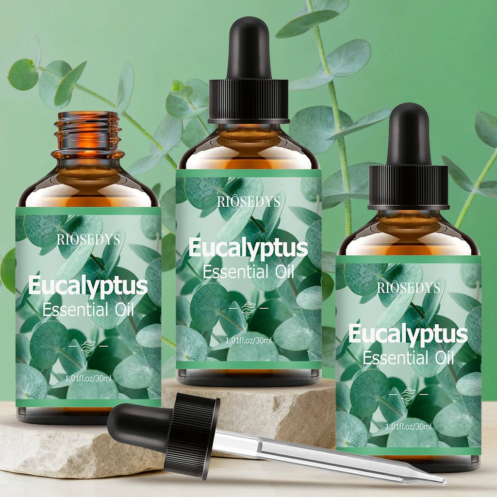 Eucalyptus Essential Oil Botanical Fragrance Nourishes Hair Provides Zpaxo
