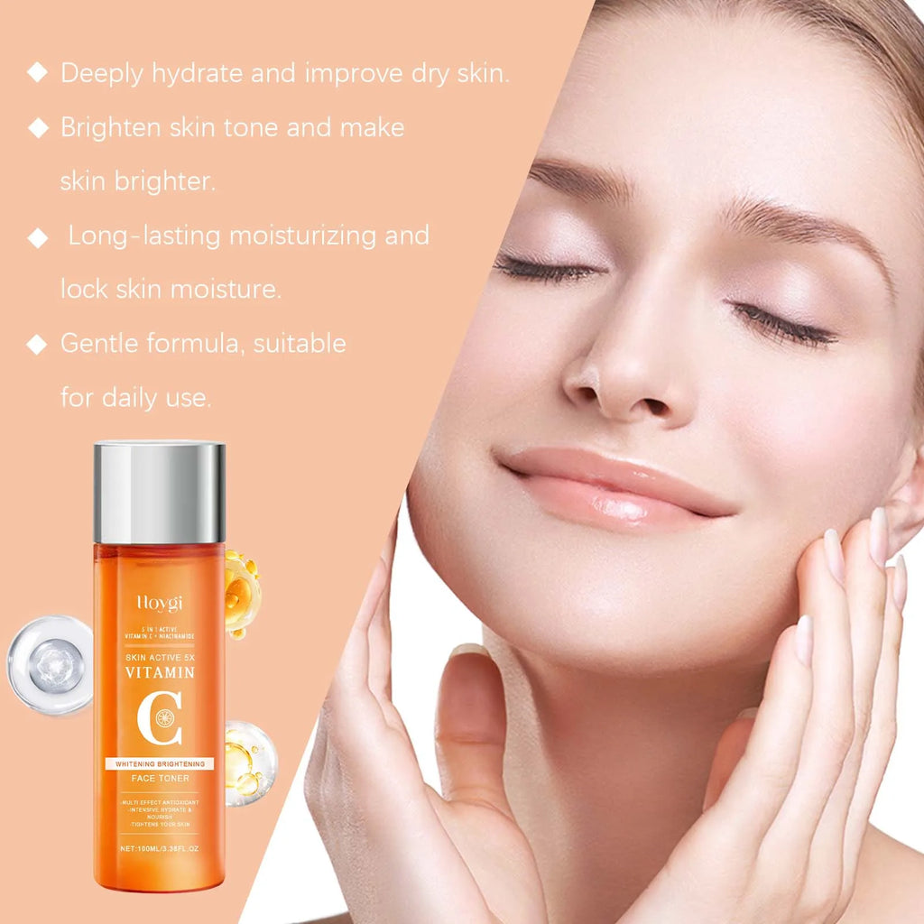 Hoygi Vitamin C Brightening Toner – Hydrating, Pore Minimizing Vitamin C Face Toner Zpaxo