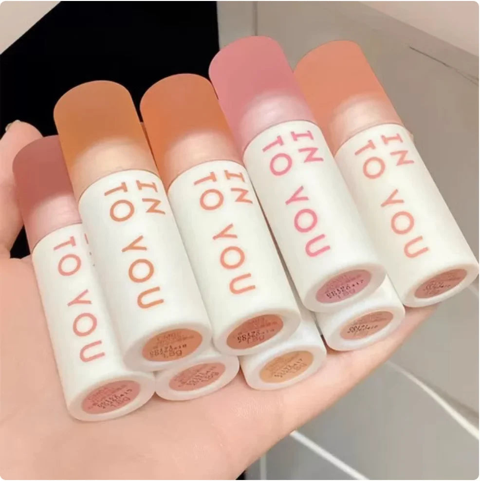 Into You Cloudy Lip Tint Air Mud Bare Matte Lipstick Intoyou Zpaxo