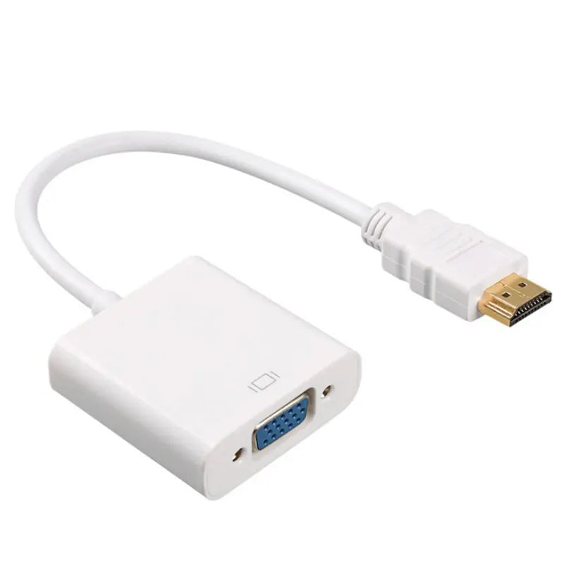 Speed HDTV VGA Adapter Male Female Converter HD Scaler Video Cable Zpaxo WHITE 0.25 m China Mainland