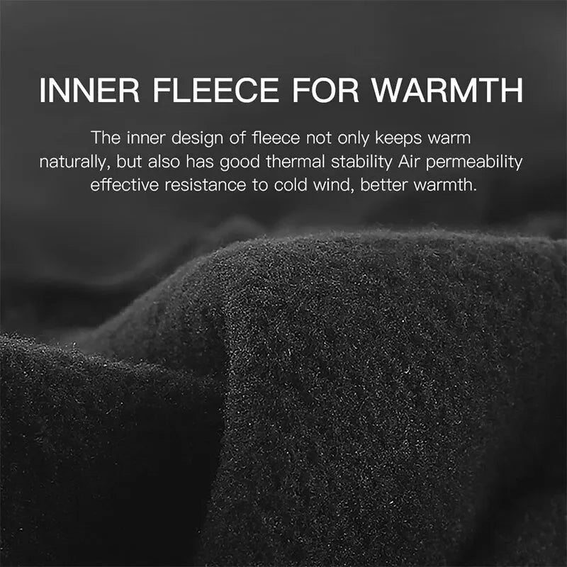 Touchscreen Fleece Warm Gloves Outdoor Cycling Driving Waterproof Cold Gloves Windproof Non Slip Womens Men Winter Ski Gloves Zpaxo