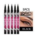 Black Smooth Liquid Eyeliner Pen Waterproof Long-lasting Ultra-fine