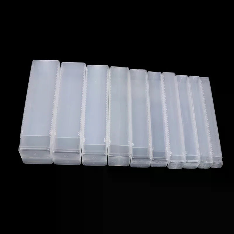 5Pcs Drill Bit Packaging Box Milling Cutter Box Square Packaging Box Storage Boxes Telescopic Box For Milling Cutters Zpaxo