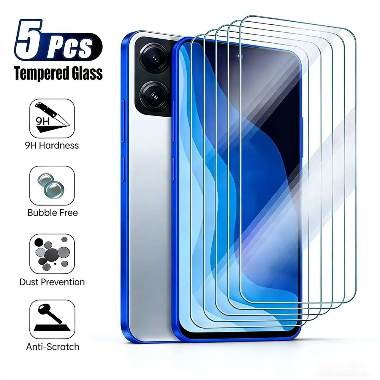 Screen Protector Xiaomi Redmi 8 9 10 12 13 13R 12c 10c 10x 9c 9A 9T