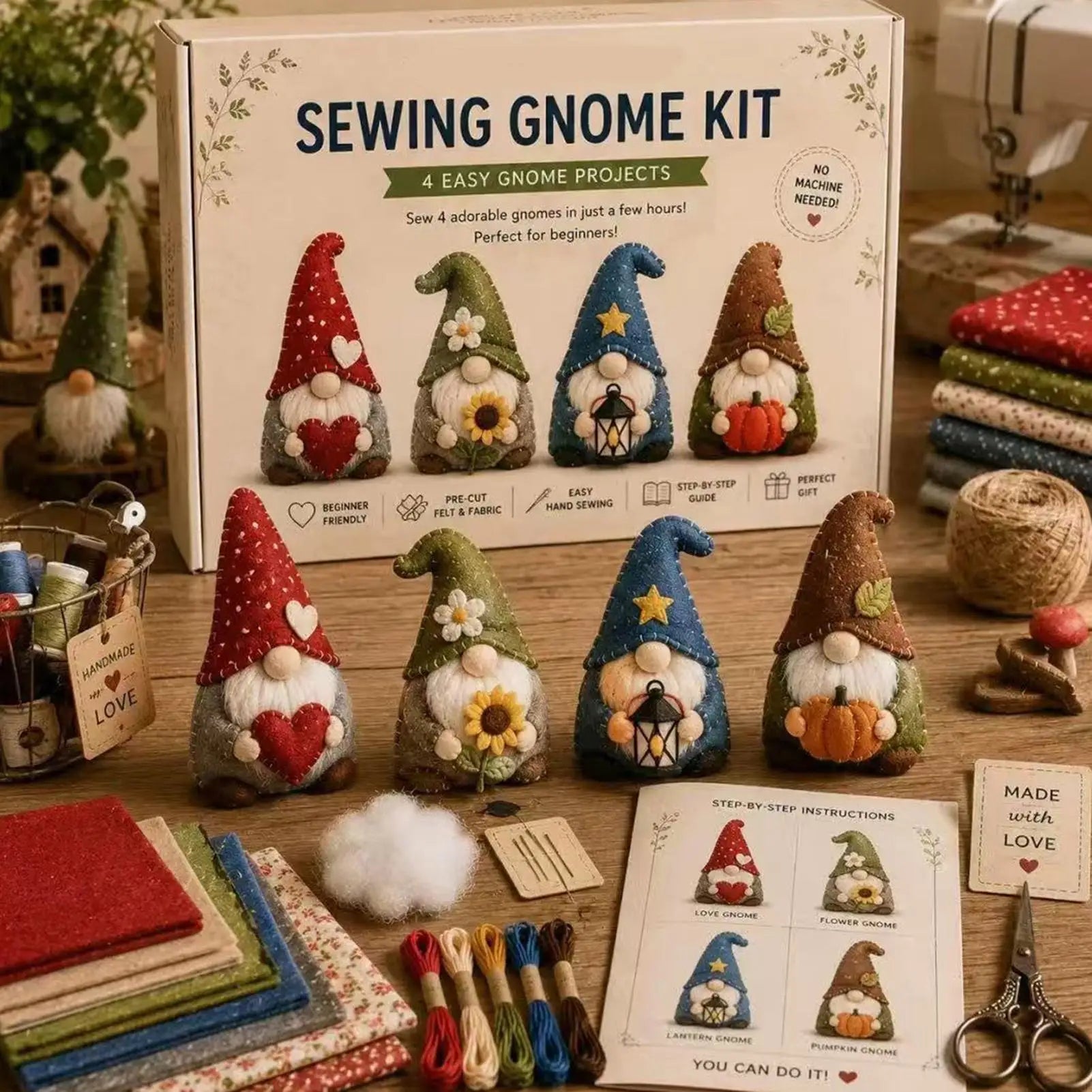 3D Bead Animal Mini Gnome Bird Puppy Cat Instructions Themed Beadwork Zpaxo
