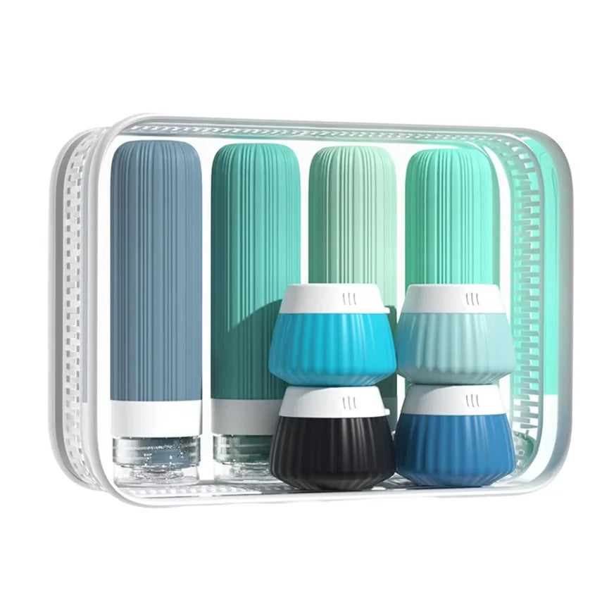 Mrsdry Travel Bottles TSA Approved Toiletries Leak Proof Silicone