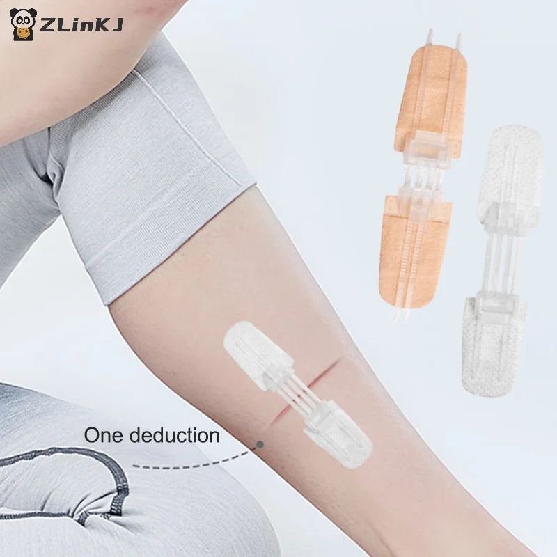 Zipper Band-aid Painless Wound Closure Patch Suture-free Dressing Zpaxo