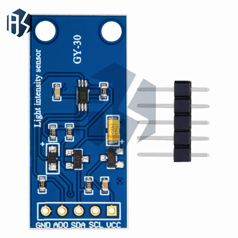 1PCS GY-30 GY-302 BH1750 BH1750FVI light intensity illumination module 3V-5V for Arduino Zpaxo