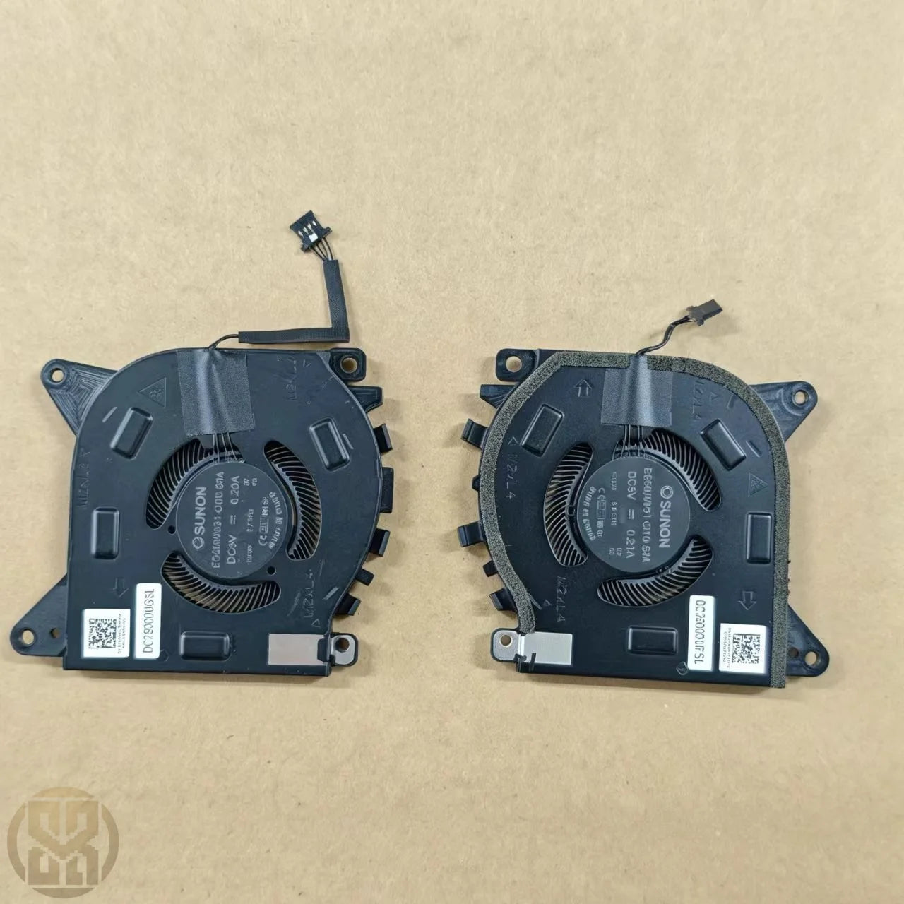 Laptop CPU GPU Cooling Fan Dell Alienware X15 R1 07M2CV 02H5HD