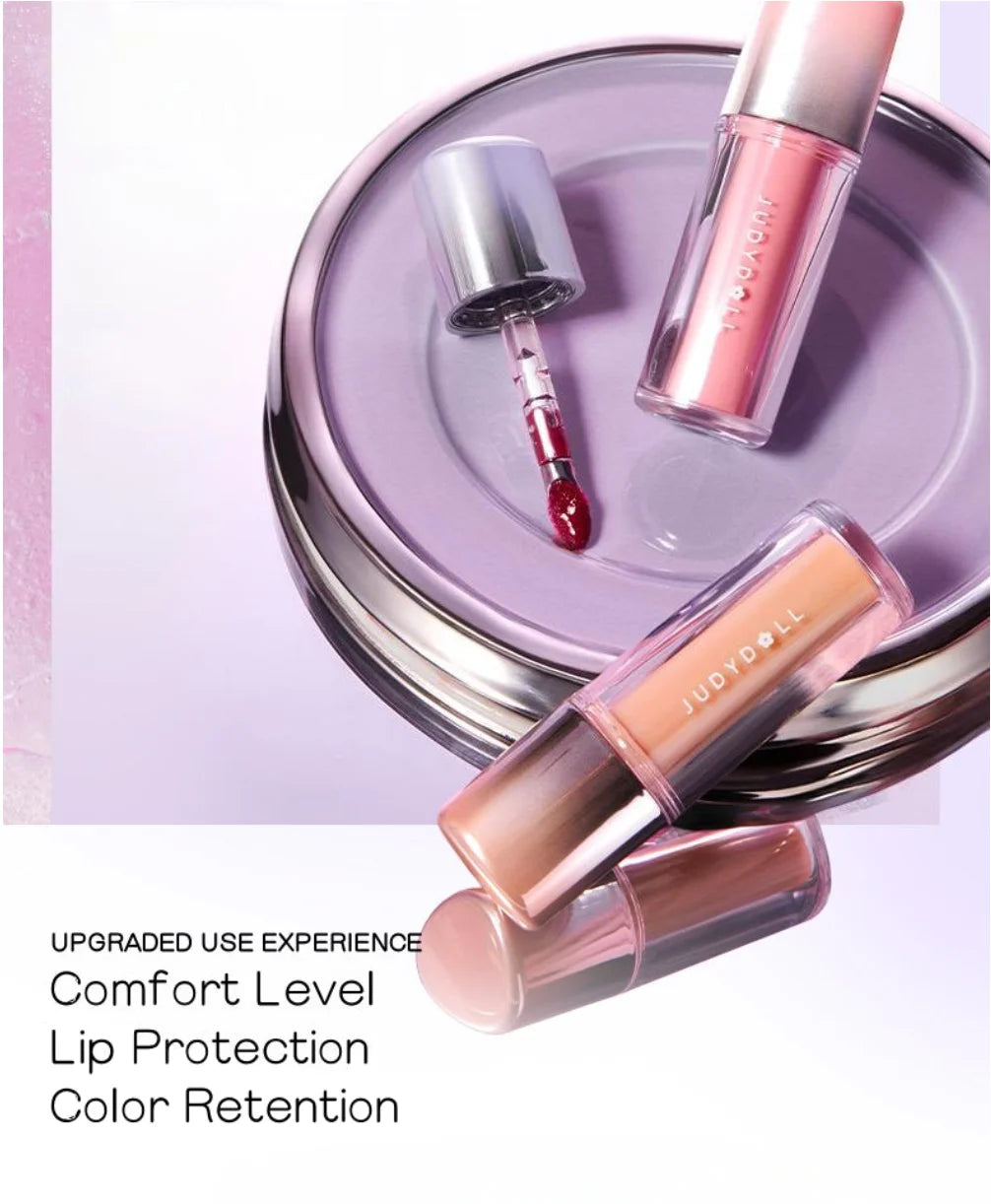 Judydoll Dual Finish Watery Lip Gloss Nurturing Hydrating Fresh Zpaxo