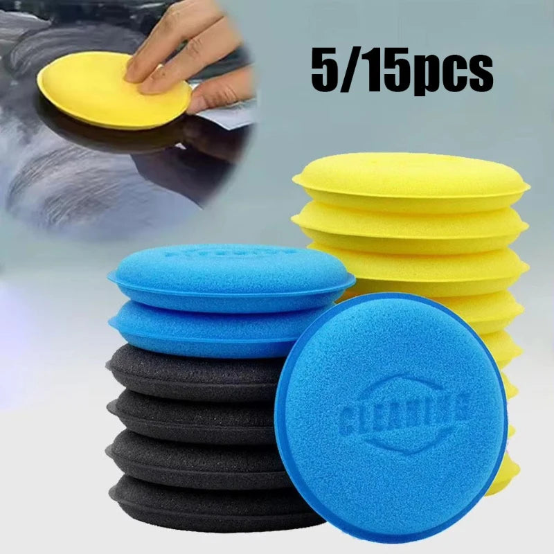 Car Detailing Foam Applicator Pads – 5 & 15 Pack Polish Sponge